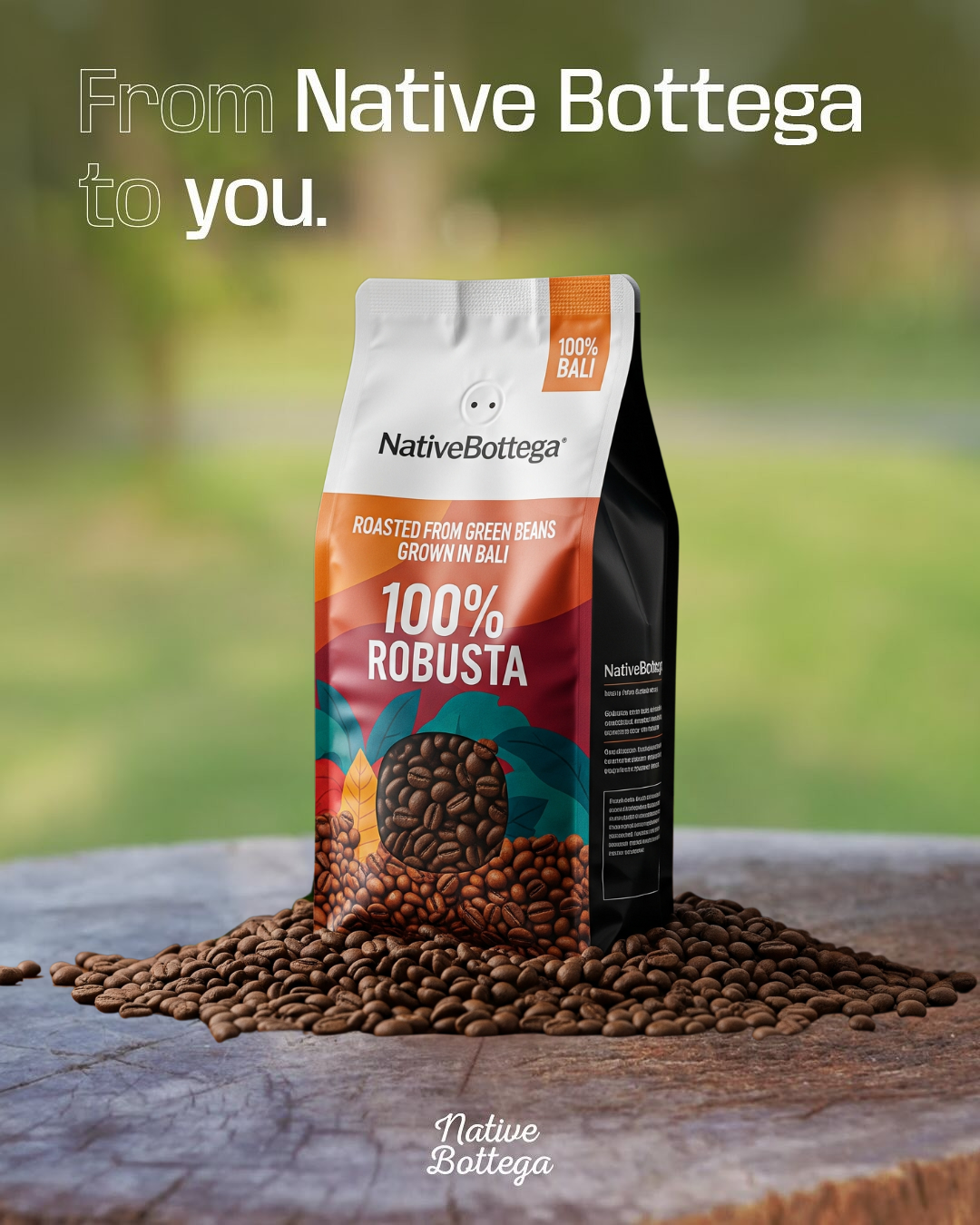 100% Bali Robusta: Intense Awakening from the Soul of the Earth