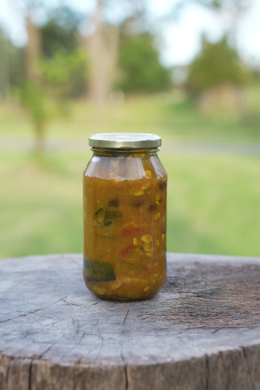 Contadino Olive Farm Zucchini Chutney (750ml Jug) Sweet & Savory Relish