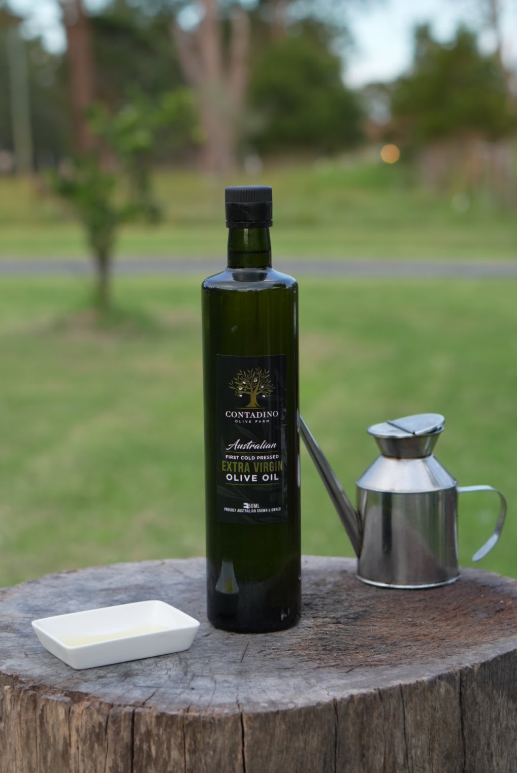 Contadino Olive Farm Olive Oil (750ml Bottle)- Premium Extra Virgin